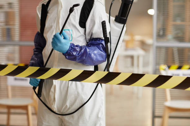 Professional Biohazard Cleanup technician working in Wakefield, MI
